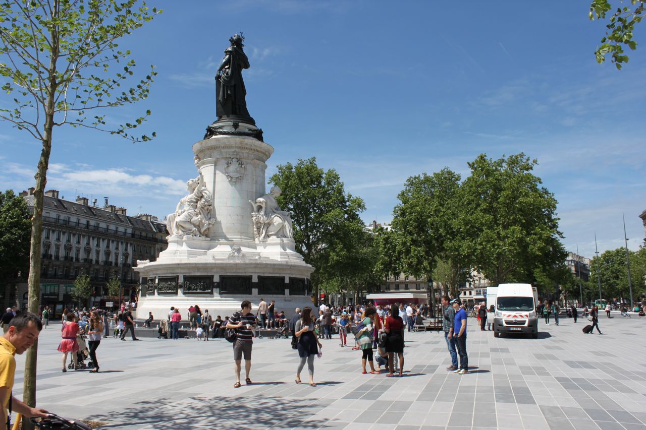 The Unveiling of the New Place de la République